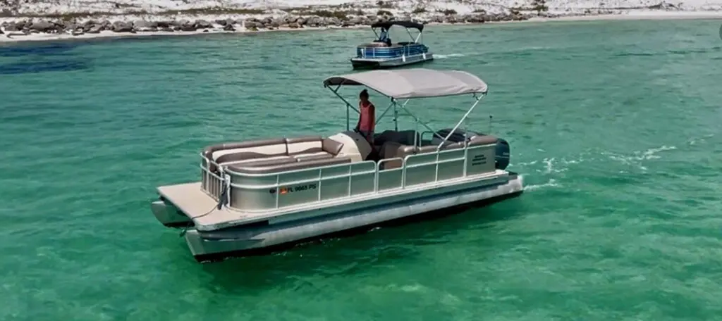 12 passenger pontoon scenic destin harbor