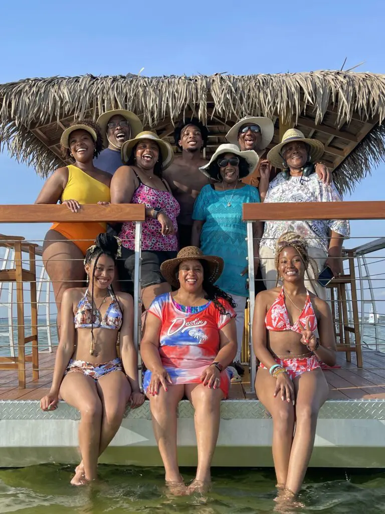 tikit boat group celebration