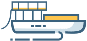 double decker pontoon icon